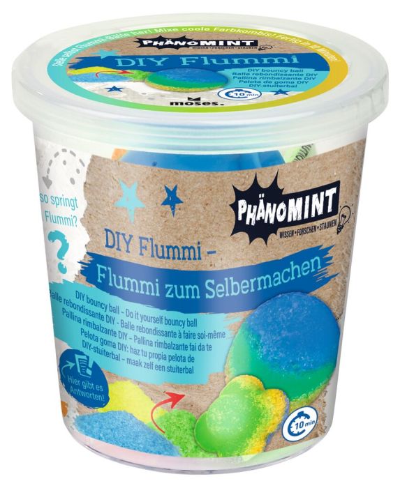 PhänoMint Flummis selber herstellen (blau)