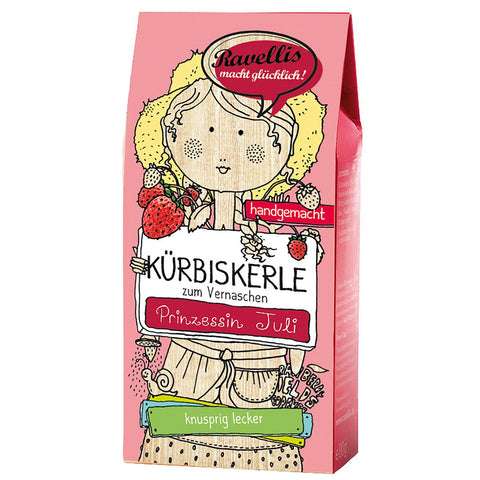 Kürbiskerne Weiße Schokolade & Erdbeere