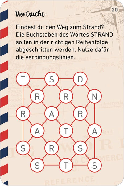 Rätseln, Raten und Relaxen - Kartenset