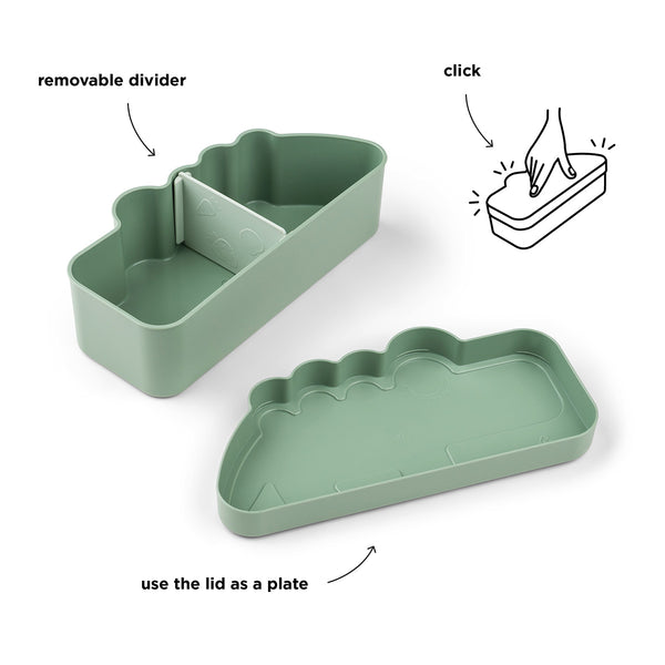 Lunchbox Croco Mint