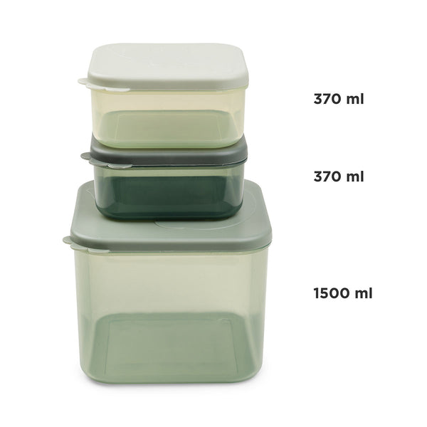 3er Set Boxen Mint