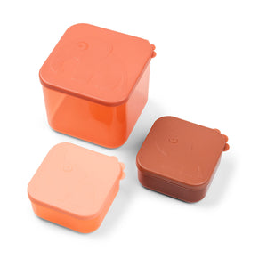 3er Set Boxen Papaya