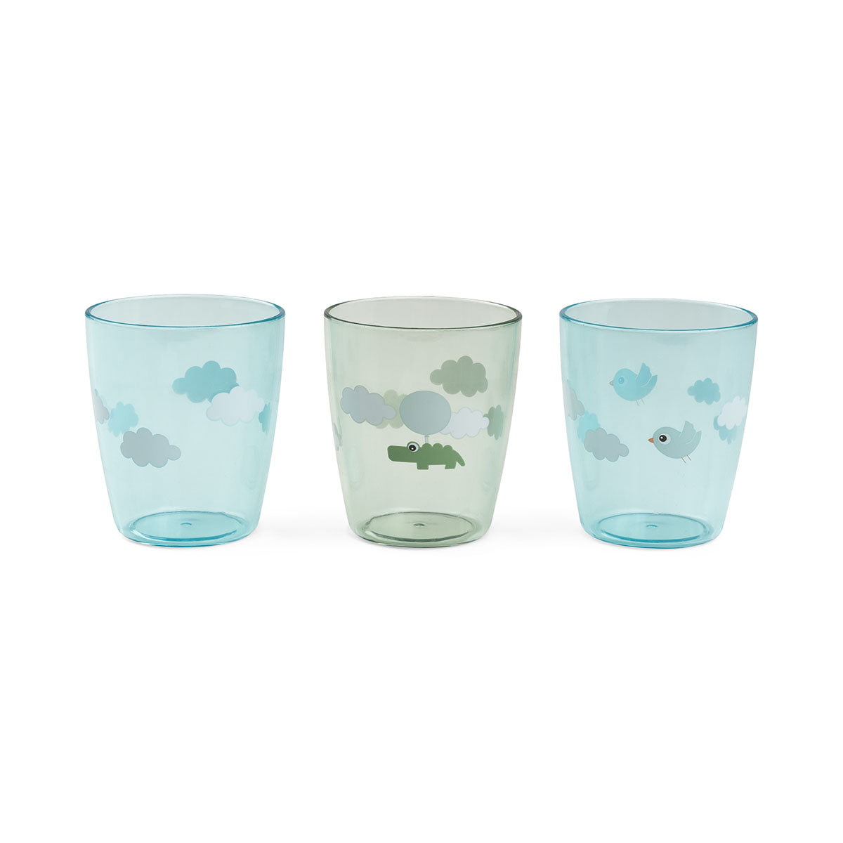 Trinkbecher 3er Set Mint