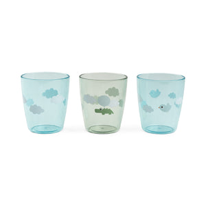 Trinkbecher 3er Set Mint