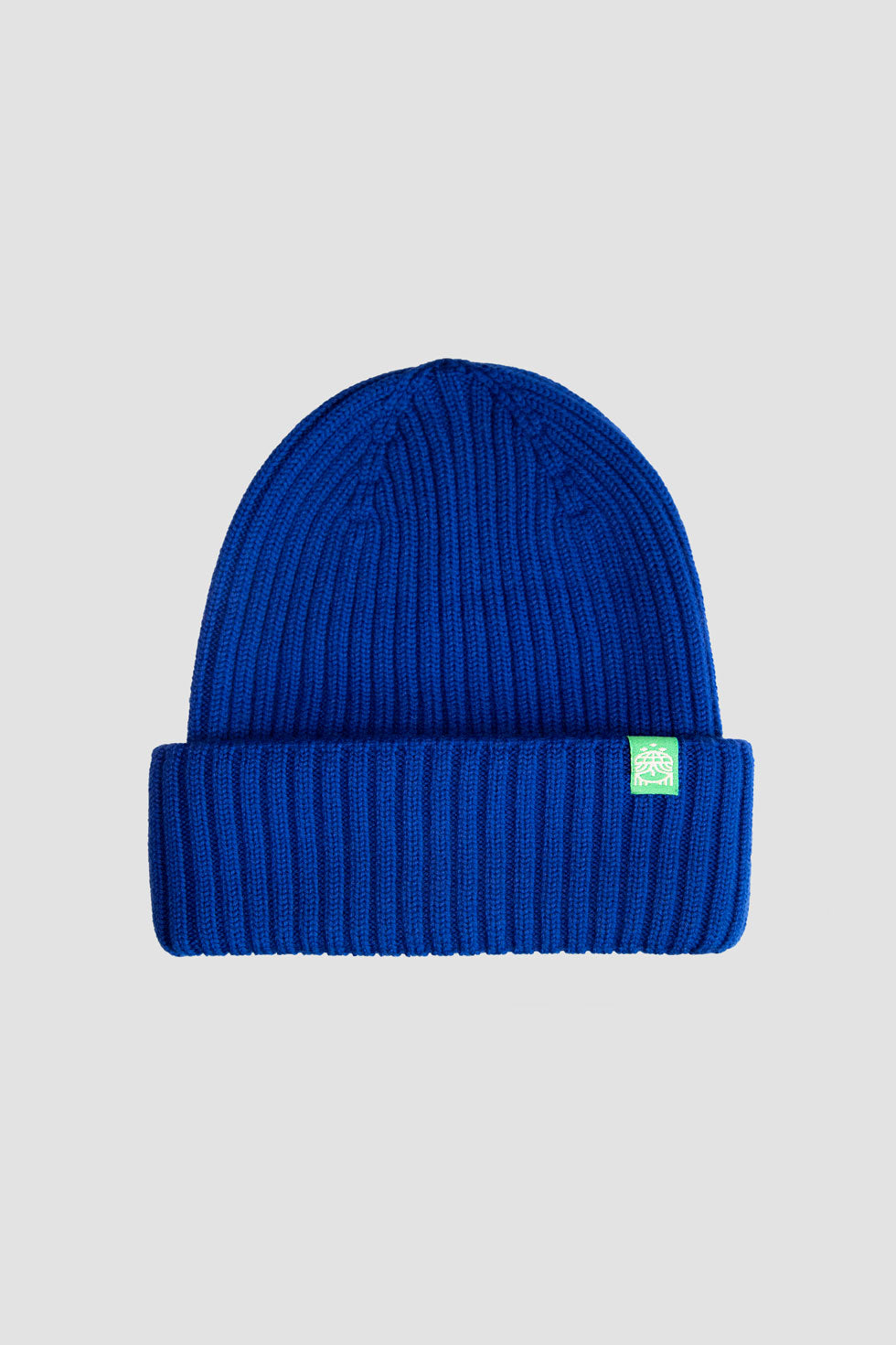 Strickmütze blau