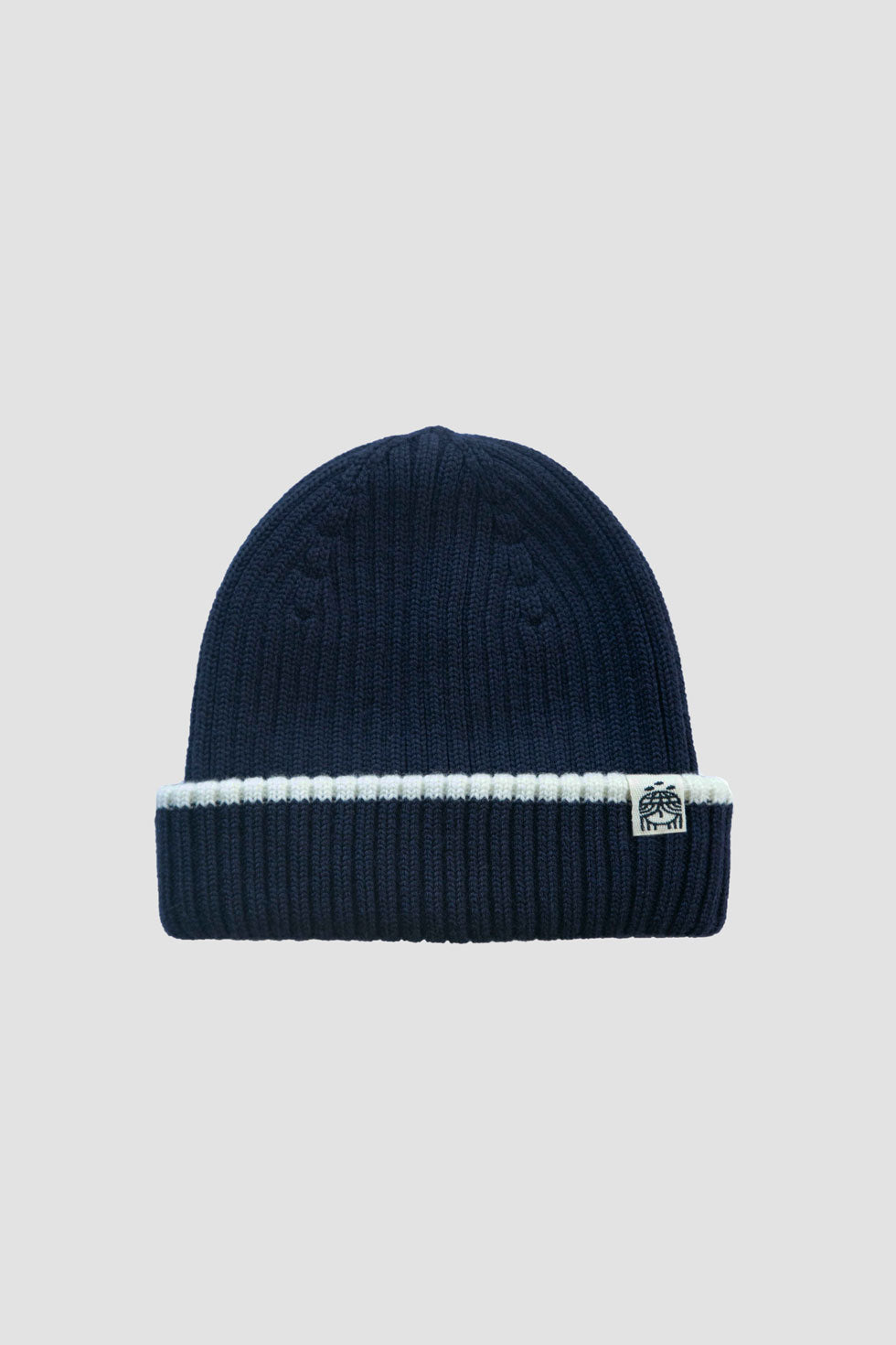Strickmütze dunkelblau