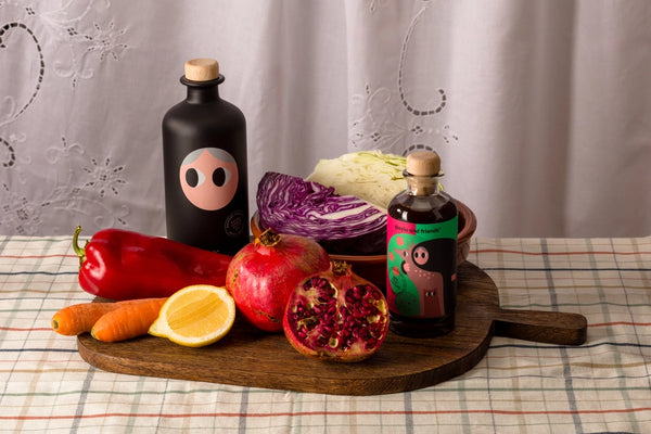 Geschenkeset Olivenöl & Fruchtessig
