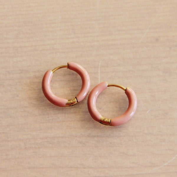 Kreolen 16mm altrosé