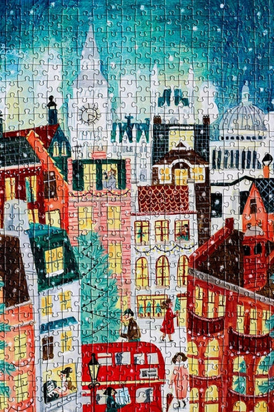 Puzzle 500 Teile SnowyLondon