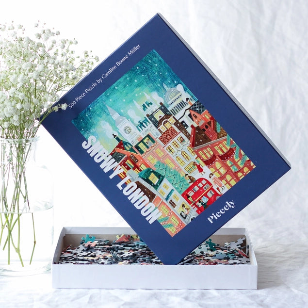 Puzzle 500 Teile SnowyLondon
