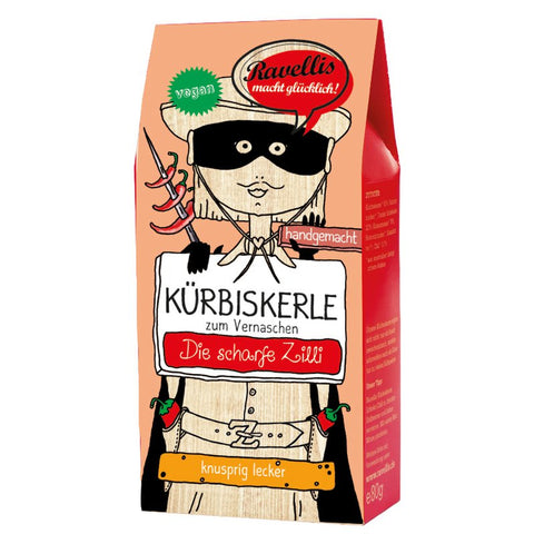 Kürbiskerne Dunkle Schokolade & Chili