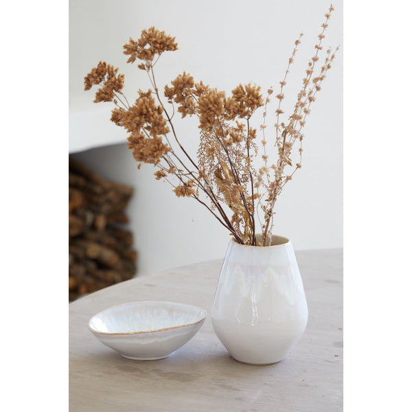 Vase "melting cream"