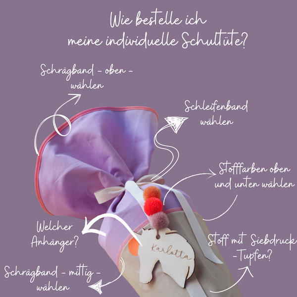 Schultüte -Basic- 70cm