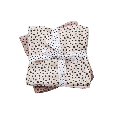 2er Set Swaddle dots