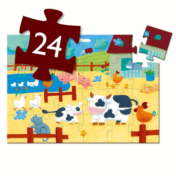Puzzle "Kuh & Farm"