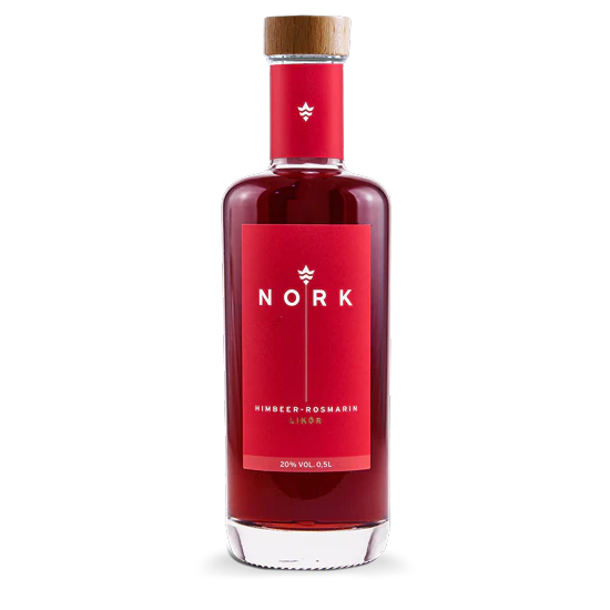 NORK Himbeer-Rosmarin Likör