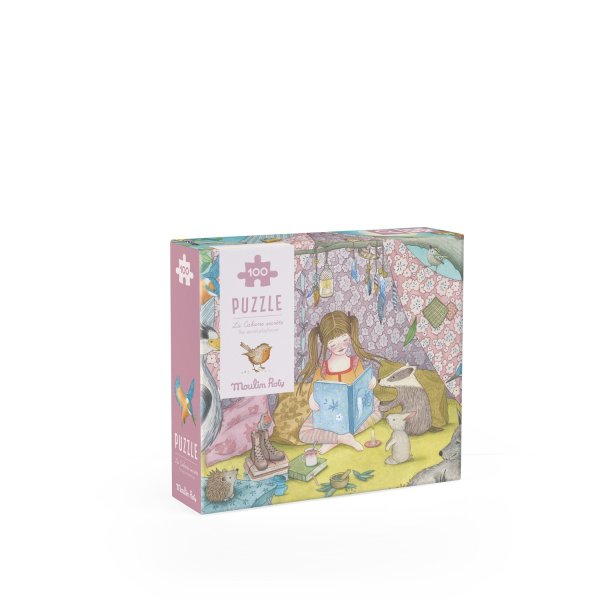 Puzzle Geheimhütte (100 Teile)