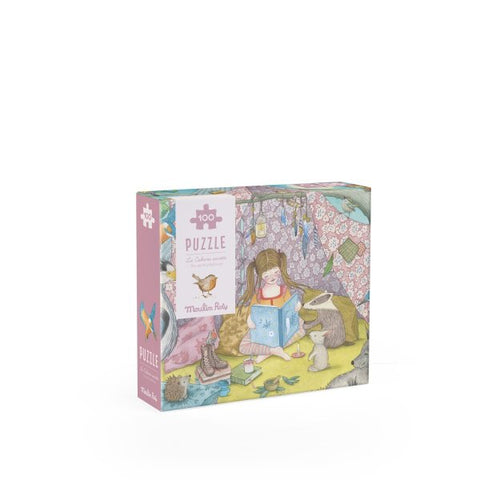 Puzzle Geheimhütte (100 Teile)