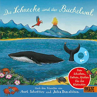 Pappbilderbuch zum Schieben und Ziehen