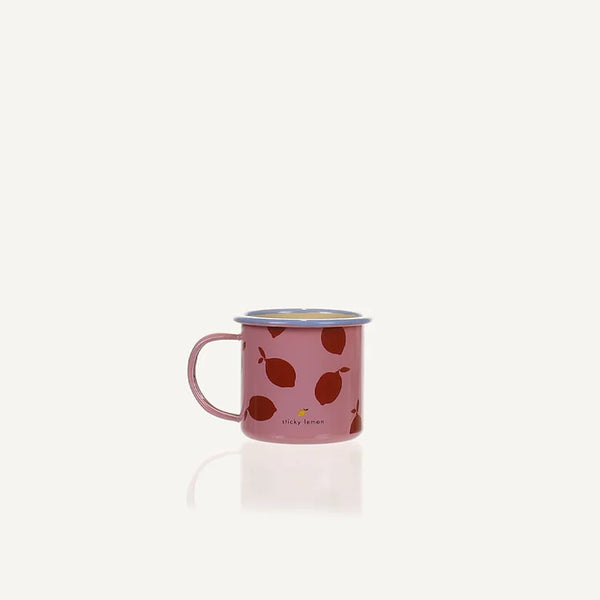 Emaille-Tasse Lemon