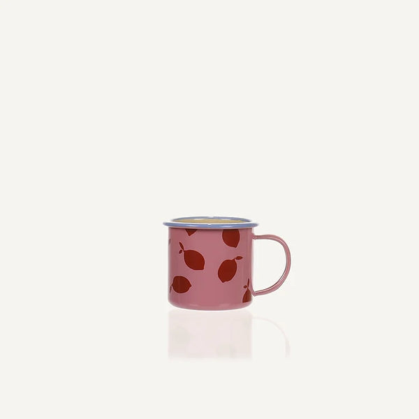 Emaille-Tasse Lemon