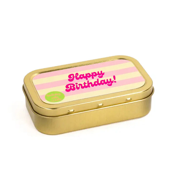 Kerzenbox "Happy Birthday"