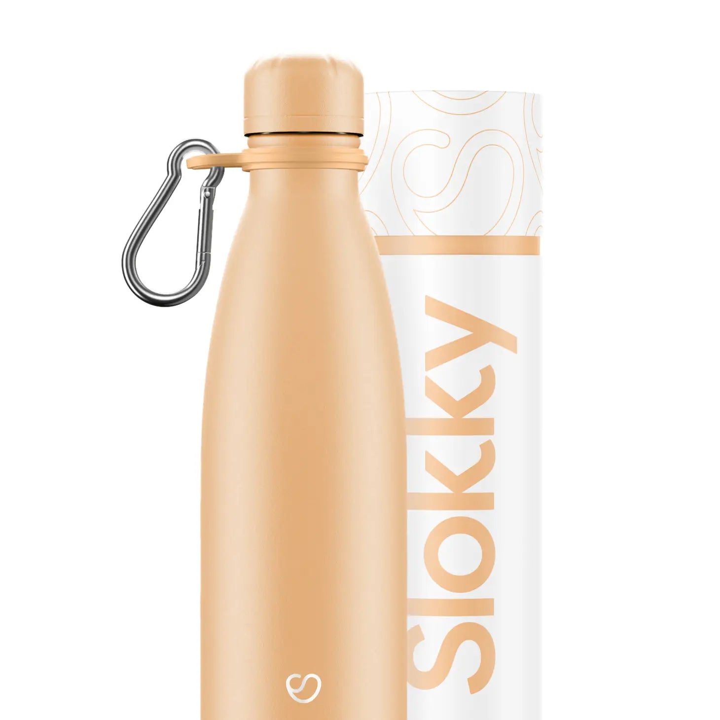 Thermosflasche Pastellorange