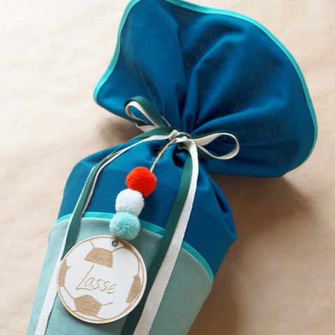 Schultüte Basic + Anhänger 35cm
