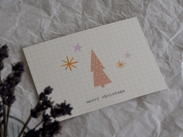 Karte "merry christmas"
