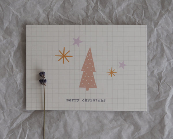 Karte "merry christmas"