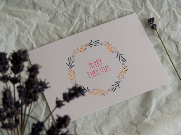 Karte "Merry Christmas" II