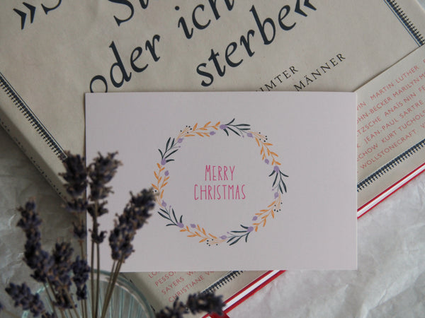 Karte "Merry Christmas" II