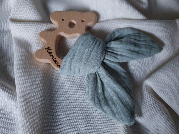 Knisterkoala (Stoffe & Gravur wählbar)