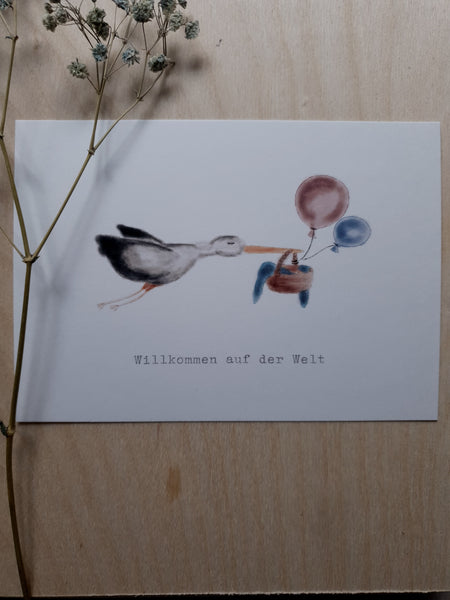 Karte "Storchenflug"