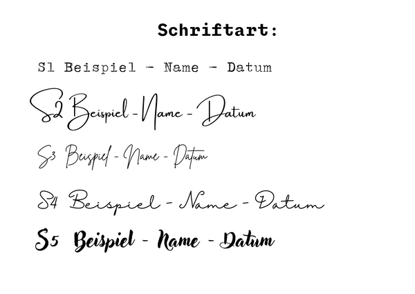 Erinnerungsbox "Geburt"