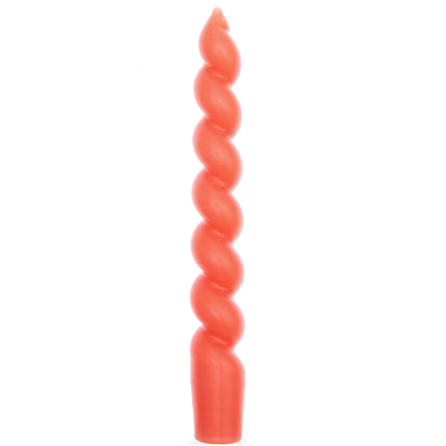 Kerze koralle 18cm 2,4cm