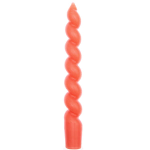 Kerze koralle 18cm 2,4cm