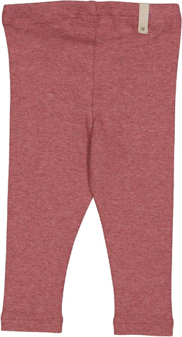 Rib Leggins "rouge"