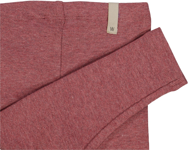 Rib Leggins "rouge"
