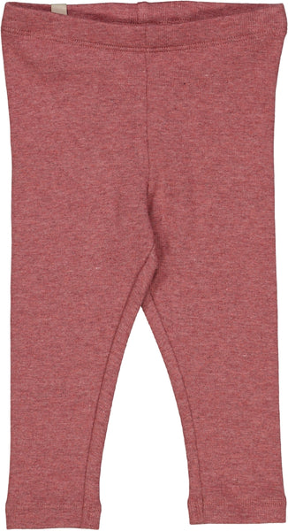Rib Leggins "rouge"