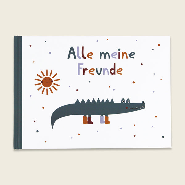 Freundebuch Krokodil