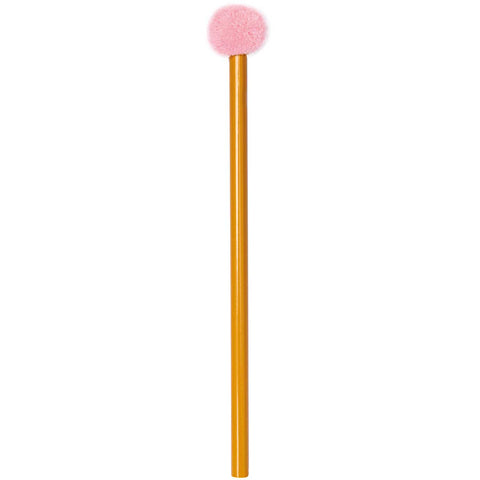Pompom Stift senf/rosé