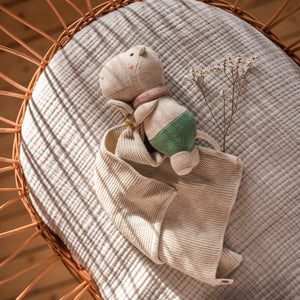 Kuscheltuch Nilpferd