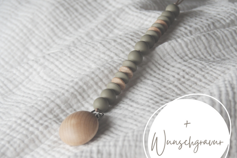 Schnullerkette "Dusty Mint"