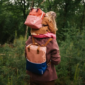Sticky Lemon Rucksack "morning sky & deep lake blue "