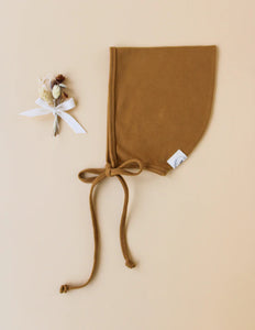Mustard Pixie Bonnet (0-3 Monate)