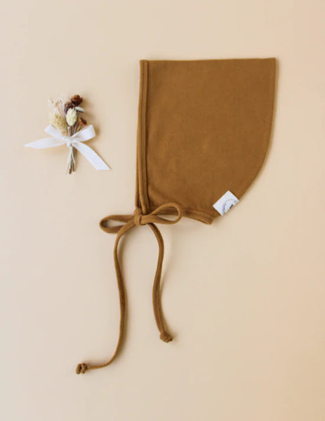 Mustard Pixie Bonnet (0-3 Monate)