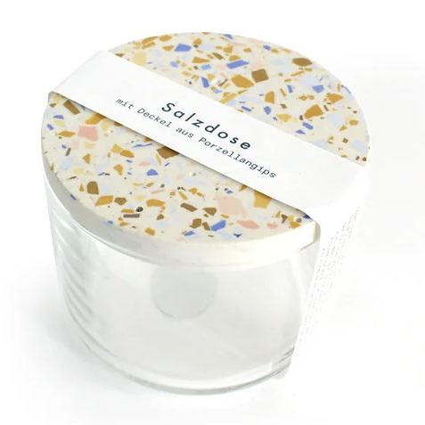 Salzdose creme-ocker