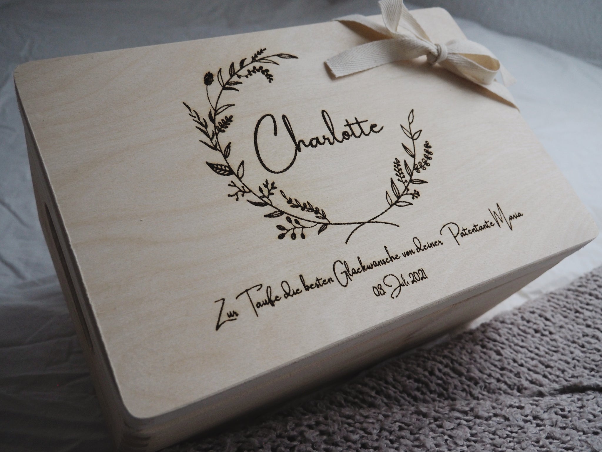 Erinnerungsbox "Taufe"