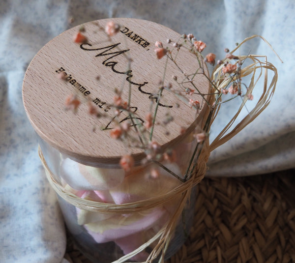 Personalisierbares Vorratsglas "Hebamme"